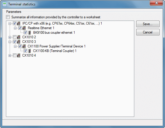 Terminal Statistics 1: