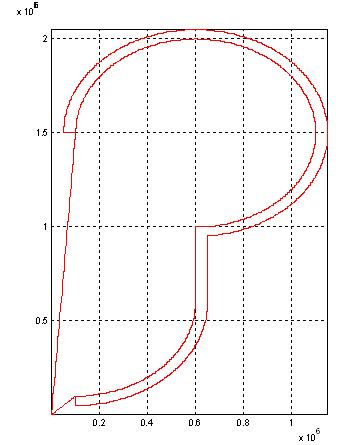 Perpendicular selection and deselection (G237) of TRC 1: