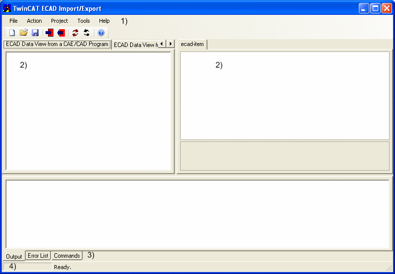 Main dialog 1: