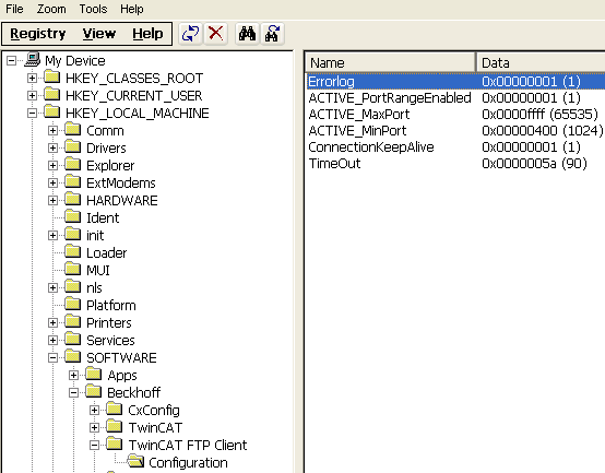 Creating an Errorlogfile 1: