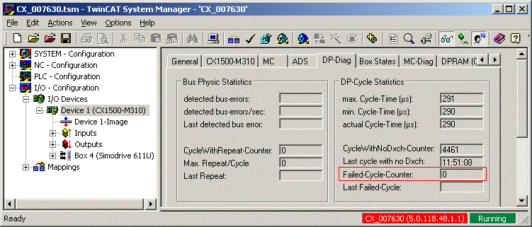 TwinCAT Configuration for CX1000 2: