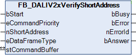 FB_DALIV2xVerifyShortAddress 1:
