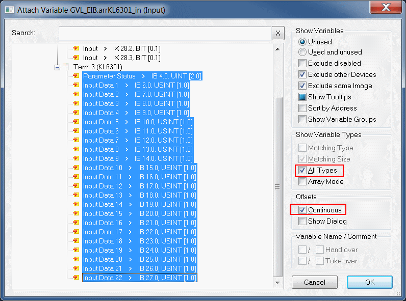 KL6301 with CX5120 6:
