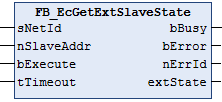 FB_EcGetExtSlaveState 1: