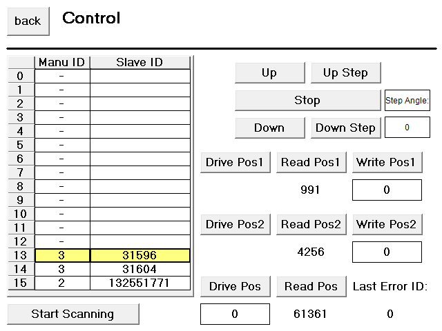 Example: Configuration of SMI devices 2: