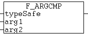 F_ARGCMP 1: