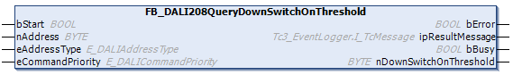FB_DALI208QueryDownSwitchOnThreshold 1:
