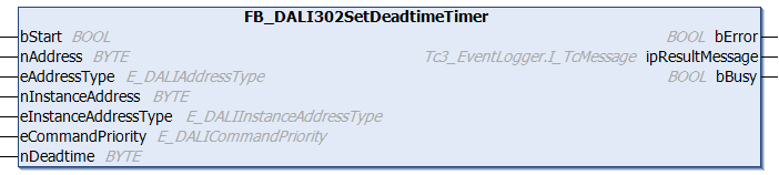 FB_DALI302SetDeadtimeTimer 1: