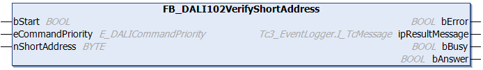 FB_DALI102VerifyShortAddress 1: