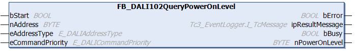 FB_DALI102QueryPowerOnLevel 1: