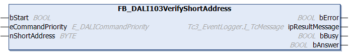 FB_DALI103VerifyShortAddress 1: