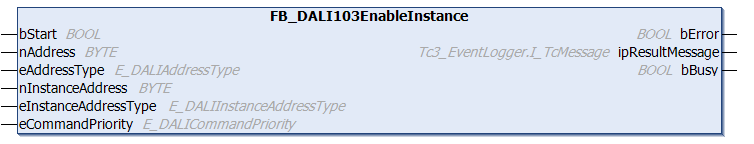 FB_DALI103EnableInstance 1: