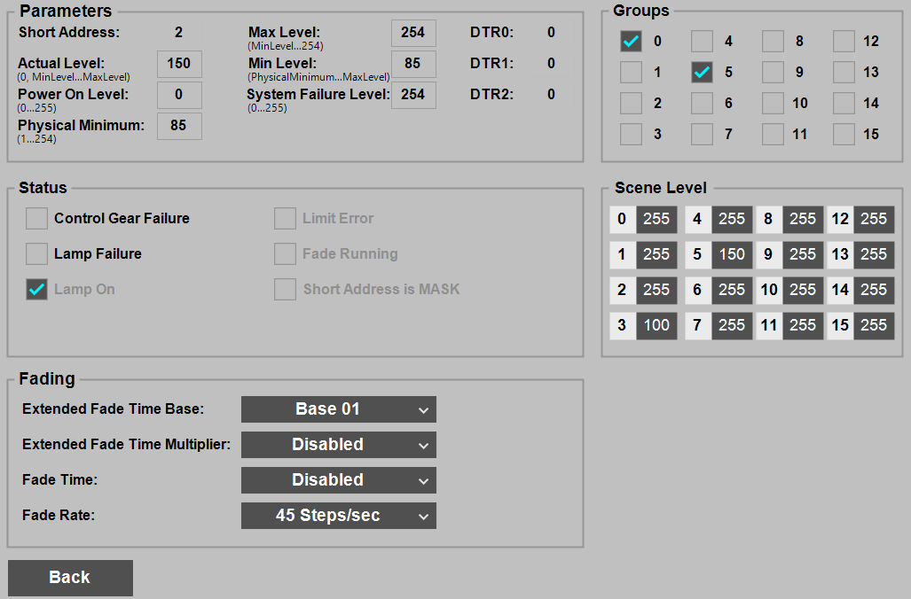 DALI PLC Simulation Tool 3: