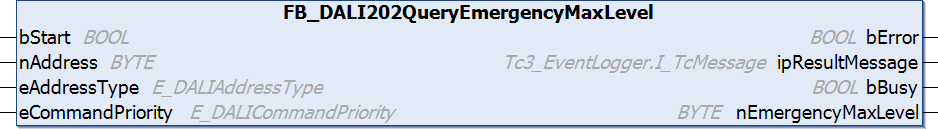 FB_DALI202QueryEmergencyMaxLevel 1: