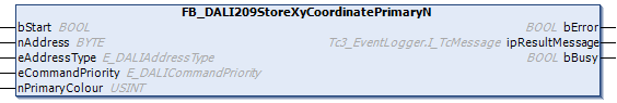 FB_DALI209StoreXyCoordinatePrimaryN 1: