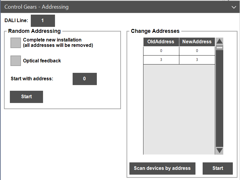 DALI PLC Commissioning Tool 4: