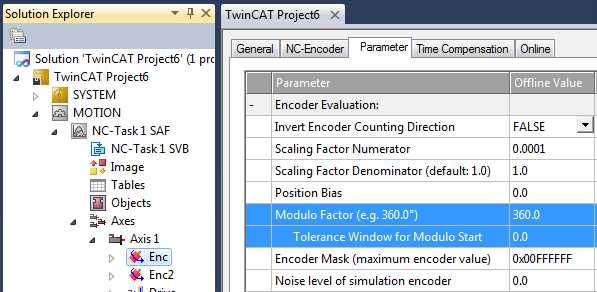 Modulo positioning 1: