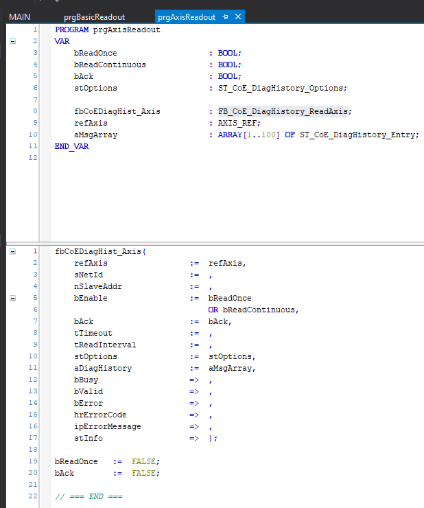 Tc3_EtherCATDiag Example 3: