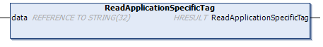 ReadApplicationSpecificTag 1: