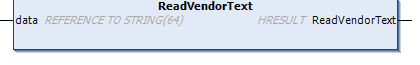 ReadVendorText 1:
