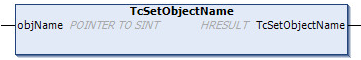 TcSetObjectName 1: