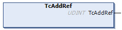 TcAddRef 1: