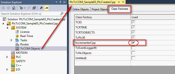 Provision of a TwinCAT C++ driver and its classes 1: