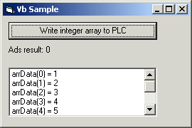 Example 2: ADSWRITE Indication/Response 2: