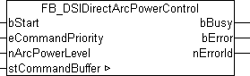 FB_DSIDirectArcPowerControl 1: