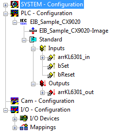 Integration in TwinCAT (CX9020) 4: