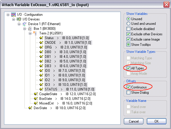 KL6581 - Linking to the System Manager 2: