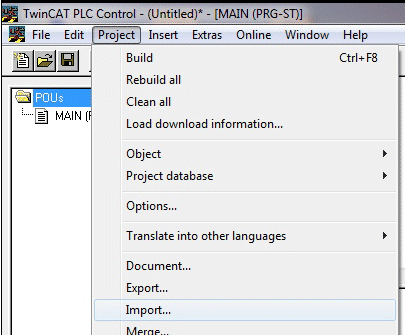 PLC Export data file 2: