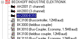 AX200x Profibus 1: