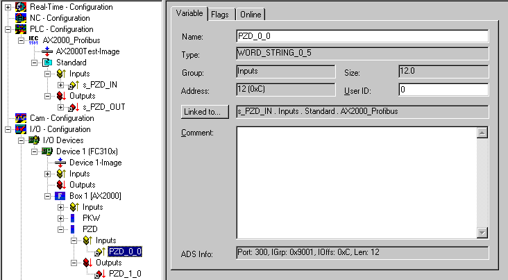 AX200x Profibus 2: