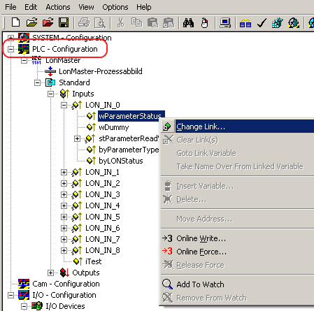 KL6401 - Linking to the TwinCAT System Manager 1: