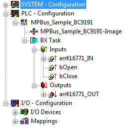 Integration into TwinCAT (BC9191) 5: