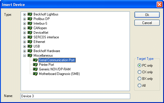 Serial PC Interface 1: