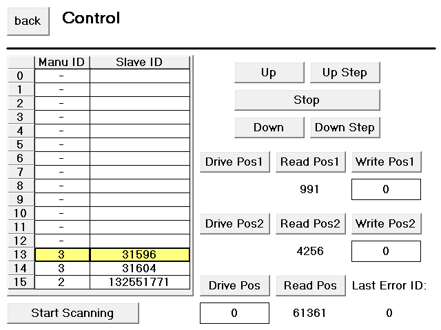 Example: Configuration of SMI devices 2: