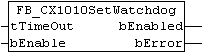 FB_CX1010SetWatchdog 1: