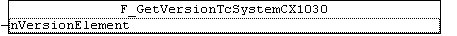 F_GetVersionTcSystemCX1030 1: