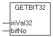 GETBIT32 1: