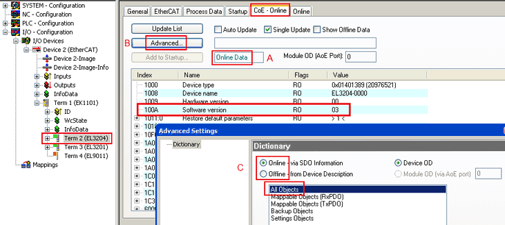 Firmware EL/ES/EM/EPxxxx 10: