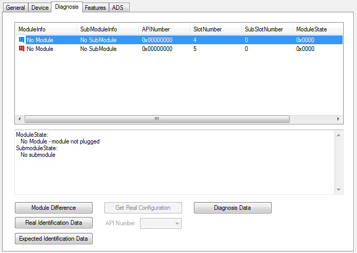 Comparison of nominal and actual configuration 3: