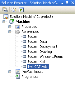 Example: machine with Microsoft Visual C# 3:
