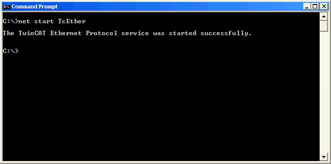 TwinCAT Ethernet Driver - Installation 13: