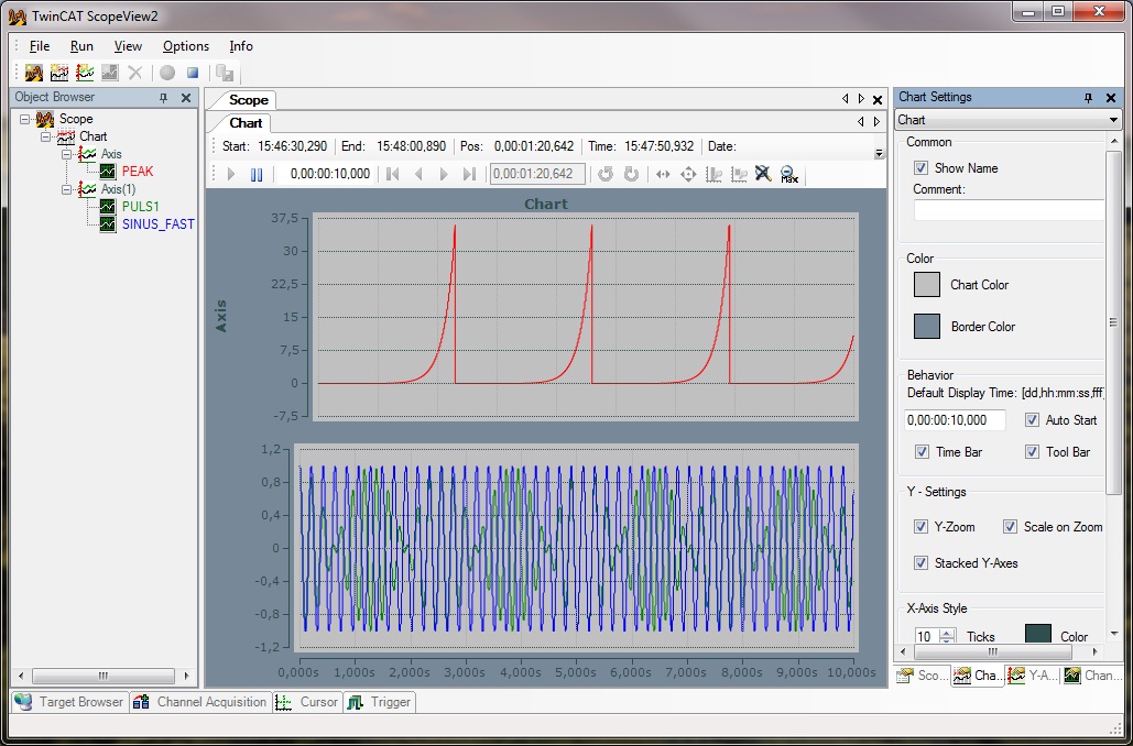 Illustration facilities of the Signals 3: