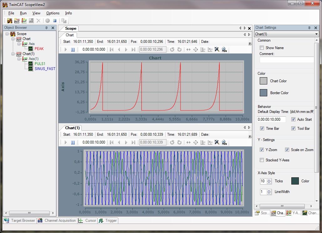 Illustration facilities of the Signals 5: