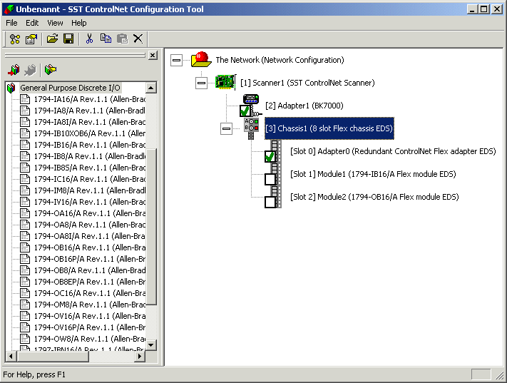 AB Flex I/O Device Configuration 3: