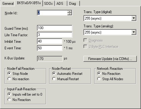 BK51x0/LC5100/IPxxxx-B510 (CANopen) 1: