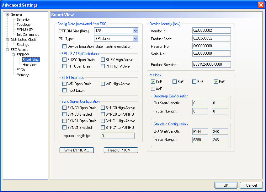 Advanced Settings Dialog 4: